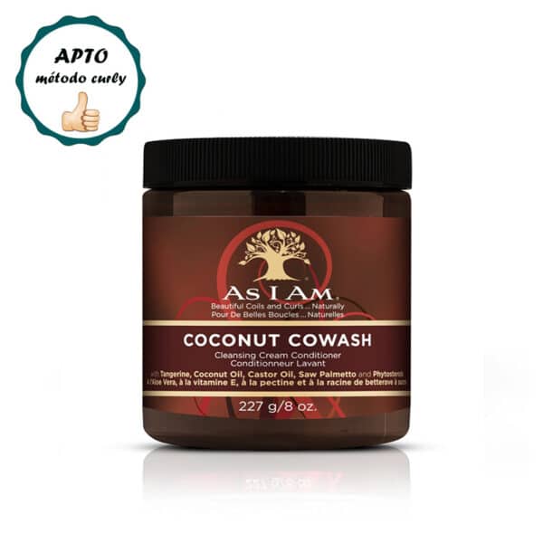 AS I AM - CO-WASH COCONUT COWASH CLEANSING CONDITIONER WITH TANGERINE COCONUT OIL
