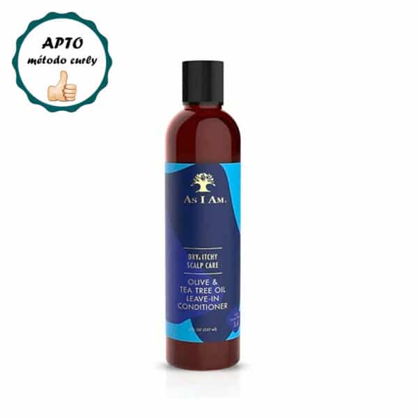 AS I AM - LEAVE-IN DRY & ITCHY SCALP CARE OLIVE AND TEA TREE OIL LEAVE-IN 237 ML