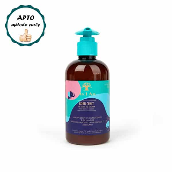 AS I AM - LEAVE-IN BORN CURLY ARGAN LEAVE IN CONDITIONER 240 ML